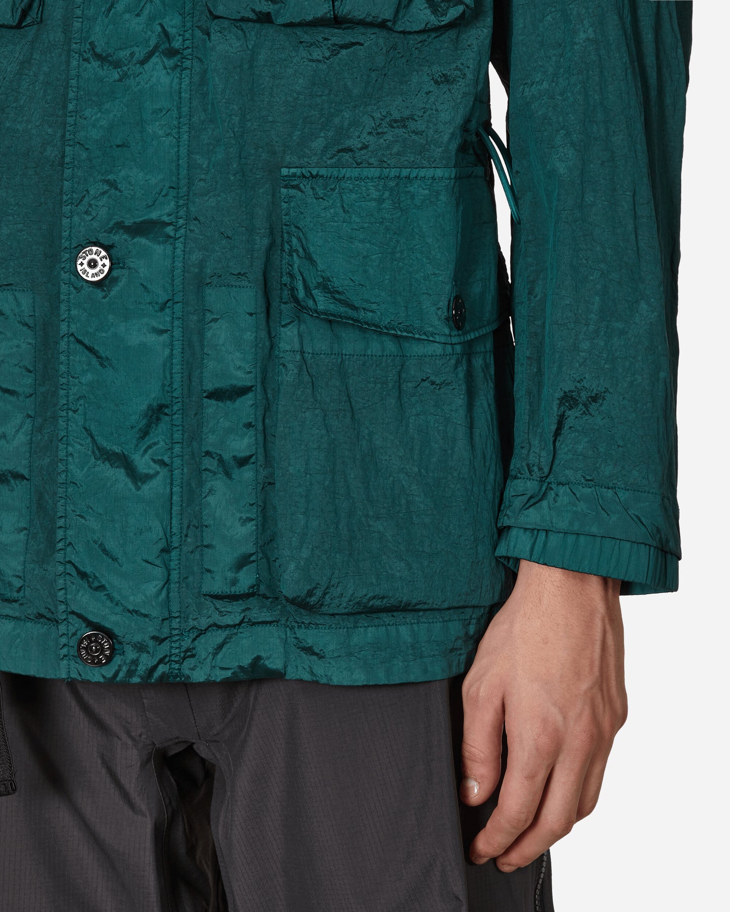 Stone Island Giubbotto Verde Bottiglia Coats and Jackets Jackets MO781541620 V0053