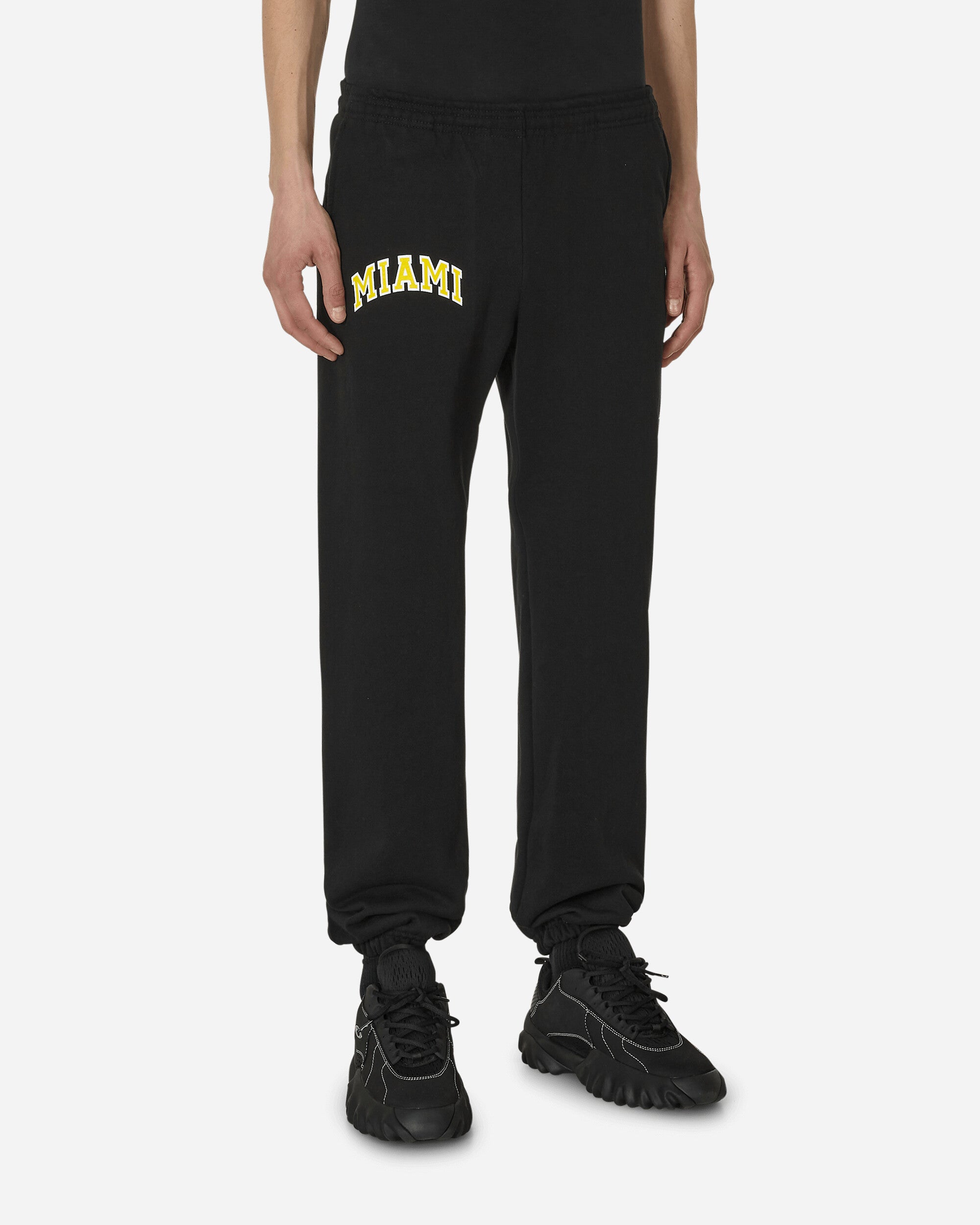 Stray Rats Miami Sweats Black Pants Sweatpants SRP1145 1