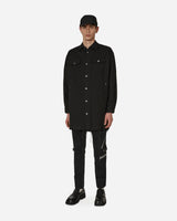 Undercover Raw Cut Overshirt Black Shirts Longsleeve UC2B4406-2  001