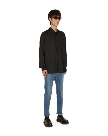 Undercover Shirt Black Shirts Longsleeve UC1A4404 BLACK