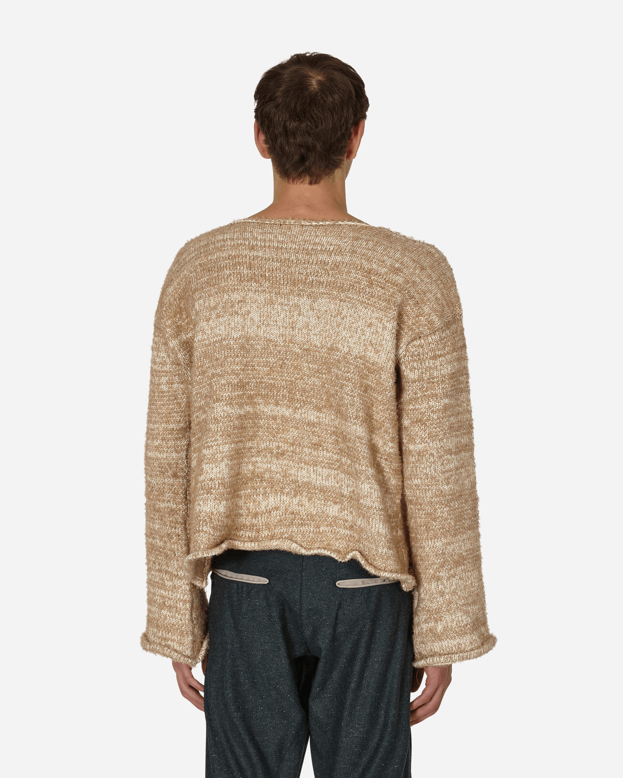 Vitelli Cosmic Rainbow Sweater Beige Knitwears Sweaters OKT-A018 BG
