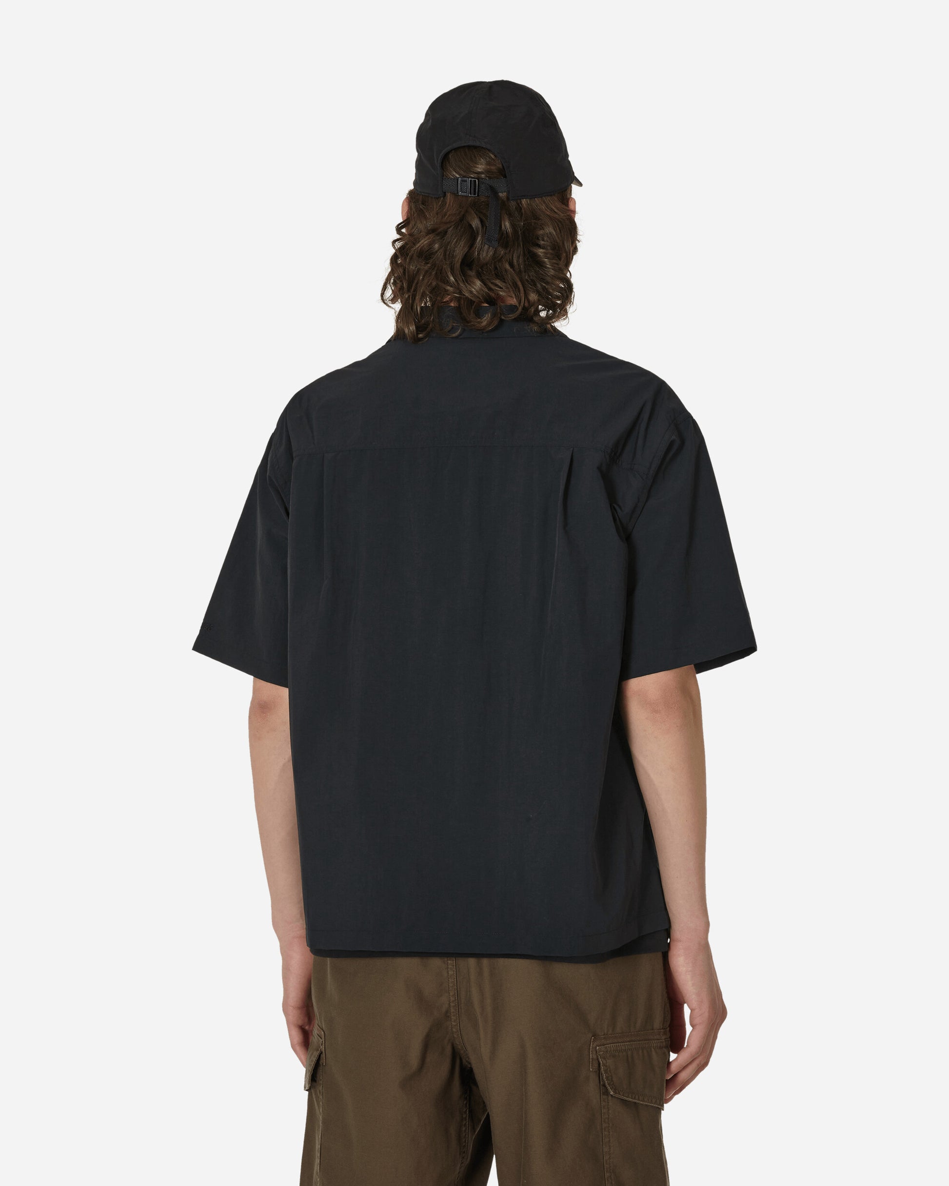 Wild Things Half Sleeve Camp Shirts Black Shirts Shortsleeve Shirt WT231-05 BLACK