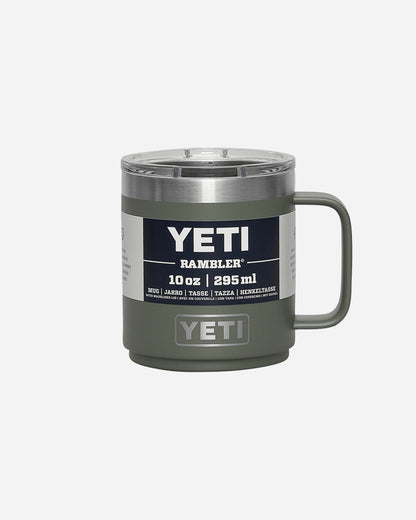 YETI Rambler Mug 10Oz Camp Green Equipment Bottles and Bowls 0314 F23G
