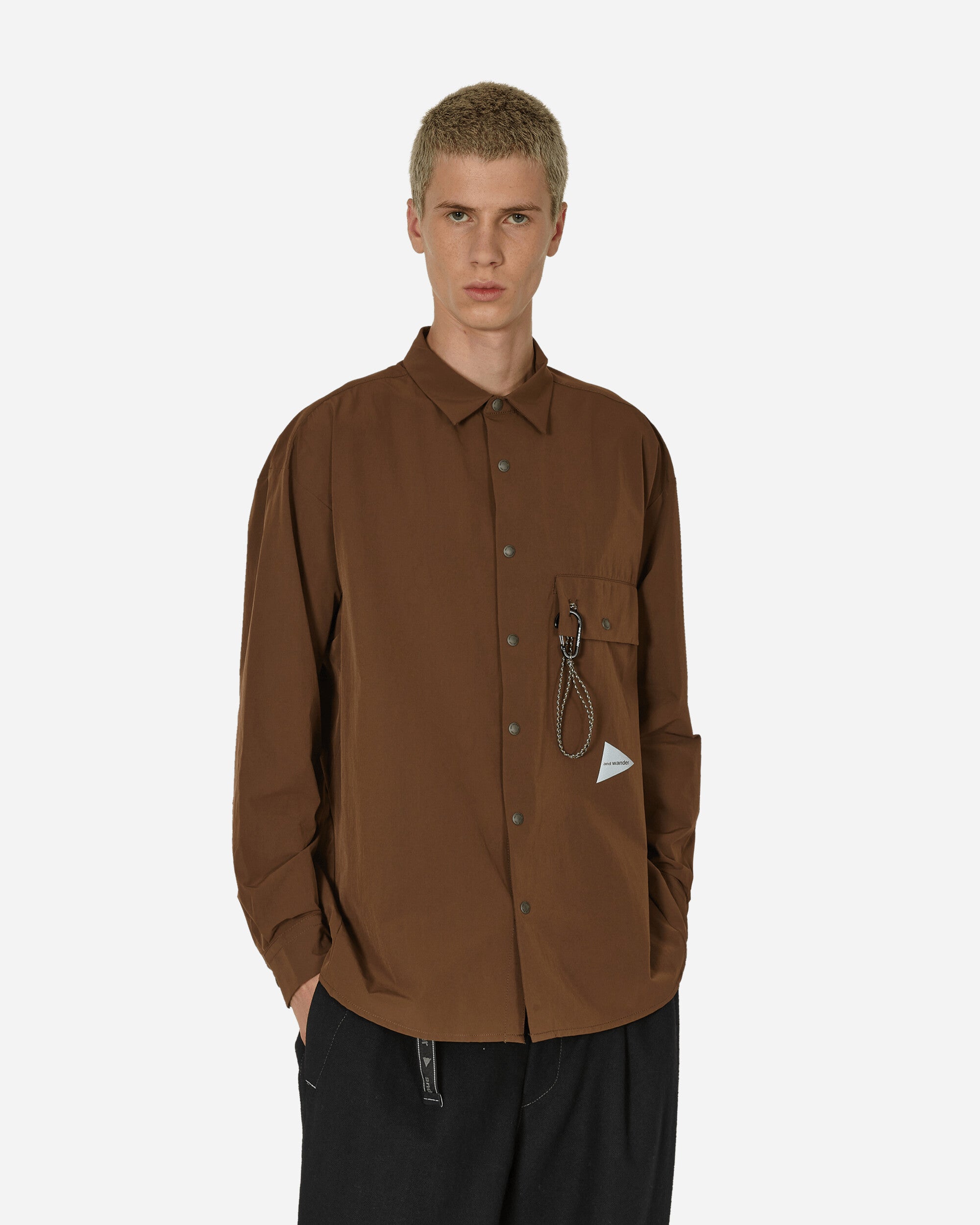 Light W Cloth Shirt Brown