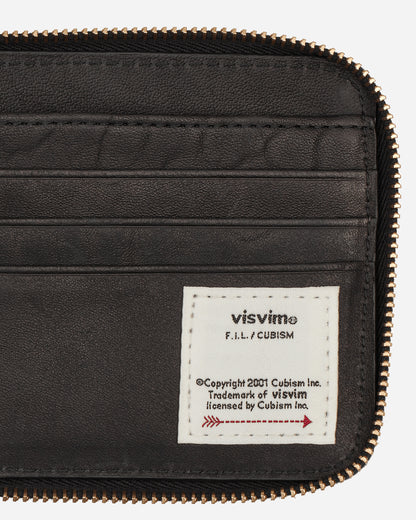 visvim Leather Bi-Fold Black Wallets and Cardholders Zip Wallets 0123203003029 1